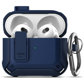 Airpods 3rd Generation Case with Keychain Blue