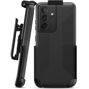 Belt Clip Holster for Speck Presidio2 Grip Compatible with Samsung Galaxy S21 Ultra