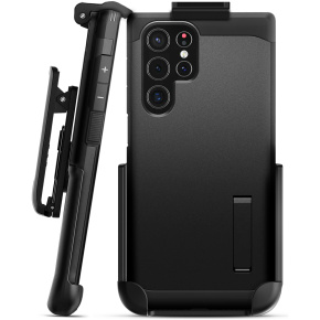 Encased Belt Clip Holster for Spigen Tough Armor Case - Galaxy S22 Ultra