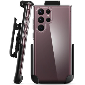 Encased Belt Clip Holster for Spigen Ultra Hybrid / S Case - Galaxy S22 Ultra