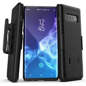 Galaxy S10 Duraclip Case And Holster Black