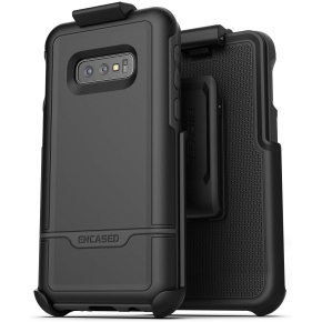 Galaxy S10e Rebel Case And Holster Black