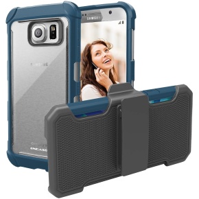 Galaxy S6 Slimshield Case And Holster Blue
