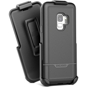 Galaxy S9 Rebel Case And Holster Black