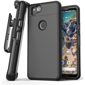 Google Pixel 2 Slimshield Case And Holster Black