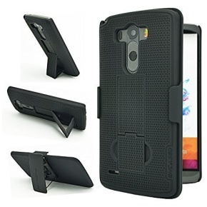 LG G3 Duraclip Case and Holster Black