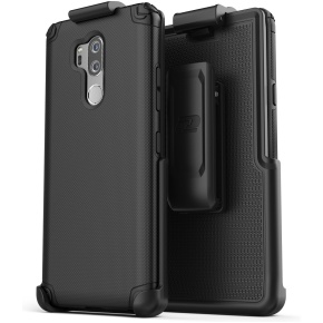 LG G7 Nova Case And Holster Black