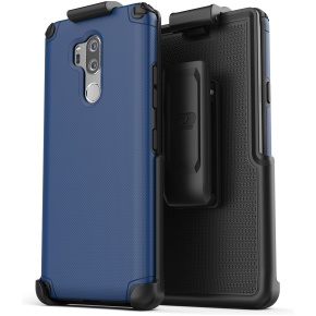 LG G7 Nova Case And Holster Blue