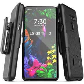 LG G8 Thinq Duraclip Case And Holster Black