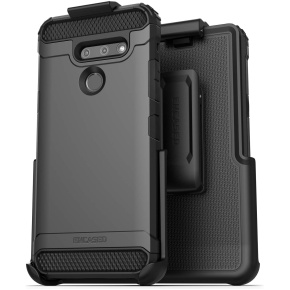 LG G8 Thinq Scorpio Case And Holster Black