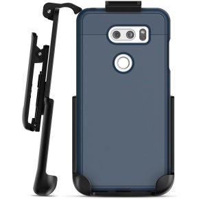 LG V30 SlimShield Case and Holster Blue
