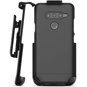 LG V40 Slimshield Case And Holster Black