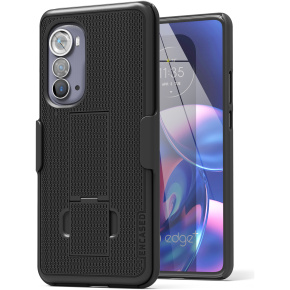 Moto Edge 2022 DuraClip Case with Belt Clip Holster