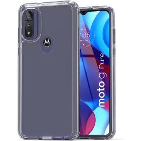 Moto G Pure Clear Back case
