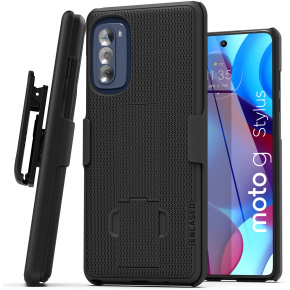 Moto G Stylus 5G (2022) DuraClip Case with Belt Clip Holster