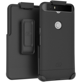 Nexus 6p Slimshield Case And Holster Black
