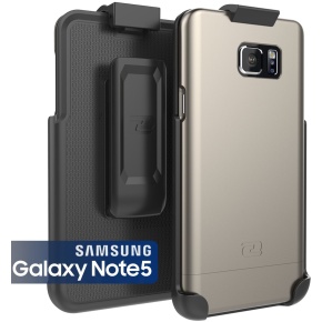 Note 5 Slimshield Case And Holster Gray