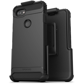Pixel 3a  Scorpio Case and Holster Black