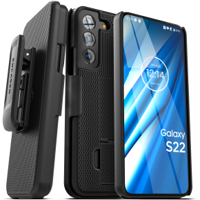 Samsung Galaxy S22 DuraClip Case with Belt Clip Holster