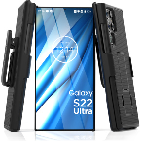 Samsung Galaxy S22 Ultra DuraClip Case with Belt Clip Holster