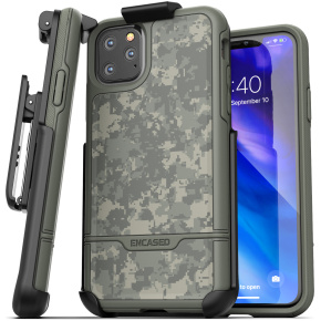 iPhone 11 Pro Max Rebel Case and Holster Camo