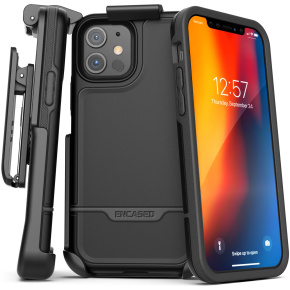 iPhone 12 Mini Rebel Case And Holster Black