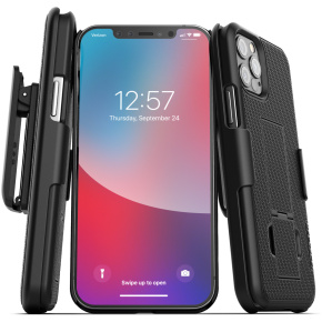 iPhone 12 Pro Duraclip Case And Holster Black