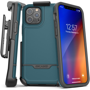iPhone 12 Pro Rebel Case And Holster Blue