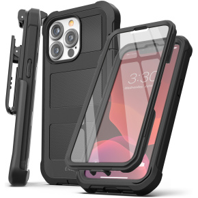 iPhone 13 Pro Falcon Shield Case with Belt Clip Holster