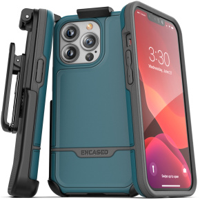 iPhone 13 Pro Max Rebel Case with Belt Clip Holster