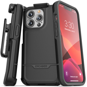 iPhone 13 Pro Max Rebel Case with Belt Clip Holster