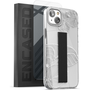 iPhone 14 Loop Case in Lace Leaf with Screen Protector