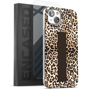 iPhone 14 Loop Case in Leopard with Screen Protector