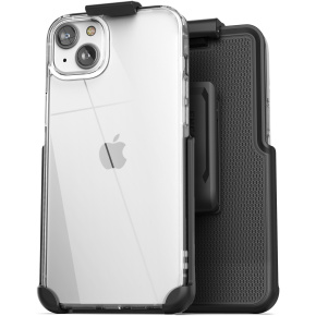 iPhone 14 Plus Clearback Case with Belt Clip Holster