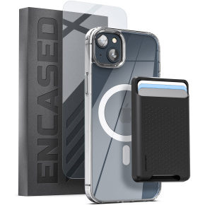 iPhone 14 Plus Clearback Case with TPU Wallet - MagSafe Compatible