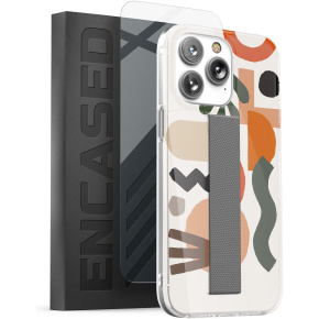 iPhone 14 Pro Loop Case in Earthy Art with Screen Protector