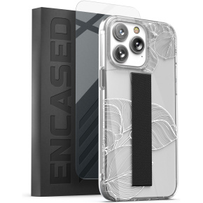 iPhone 14 Pro Loop Case in Lace Leaf with Screen Protector