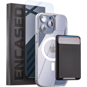 iPhone 14 Pro Max Clearback Case with TPU Wallet - MagSafe Compatible
