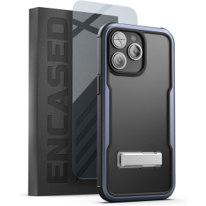 iPhone 14 Pro Max Exos Armor Case in Blue with Screen Protector