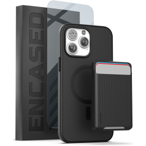 iPhone 14 Pro Max Slimshield Case in Black with TPU Wallet - MagSafe Compatible