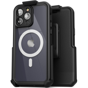 iPhone 14 Pro Waterproof Case with Belt Clip Holster