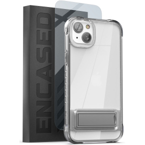 iPhone 14 Rugged Clearback Case with Screen Protector