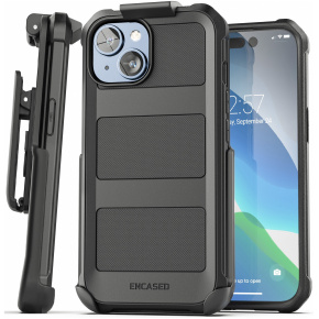 iPhone 15 Plus Falcon MagSafe Case with Belt Clip Holster