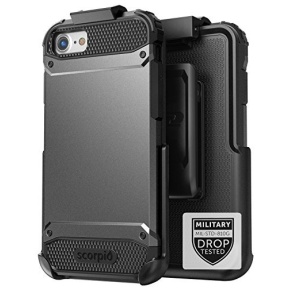 iPhone 8 Scorpio Case and Holster Grey