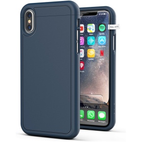 iPhone X Slimshield Case Blue