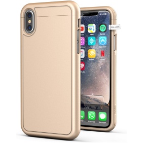 iPhone X Slimshield Case Gold