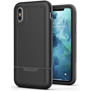 iPhone XS Max Rebel Case Black