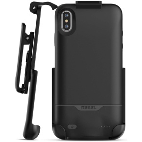 iPhone XS Max Rebel Power Battery Case And Holster Black
