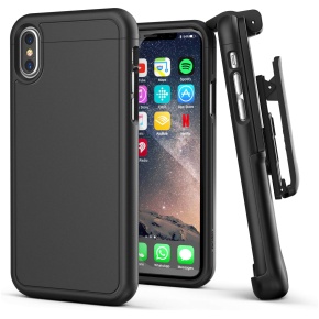 iPhone XS Max Slimshield Case And Holster Black