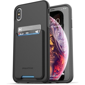 iPhone Xs Max Phantom Wallet Case Black